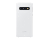 Etui LED Cover do Samsung Galaxy S10 biale - 478360 - zdjęcie 1